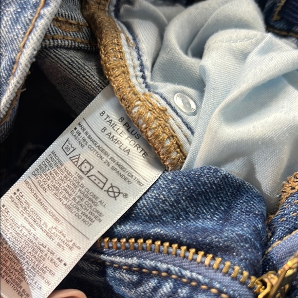 Old Navy Classic Blue Denim Jeans 8 Plus - Picture 3 of 4